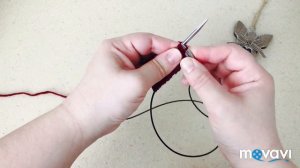 Вязание спицами по кругу способом Меджик Луп. _magic loop_ — волшебная петля