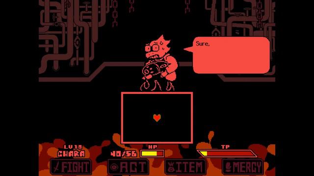 Underfell - Alphys Fight