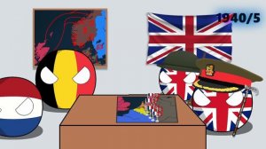 İkinci Dünya Savaşı Ülke Topları BÖLÜM 1 - Second World War Countryballs PART 1