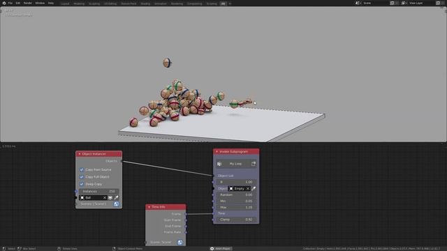 Dynamic Rigid Bodies with Animation Nodes смотреть онлайн