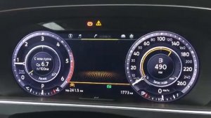 Панель приборов VW Tiguan NF тест стрелок, таймер кругов + новая тема оформления приборной панели