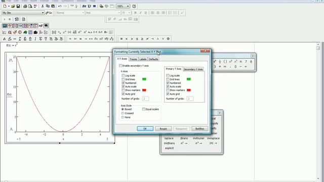 Mathcad ~ Creating a X-Y Plot - 2D diagram in Mathcad ~ tutorial 1 смотреть онлайн