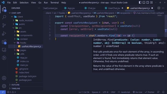 Real-time Chat App - 12 List Chats | React, Node.js and Socket.io смотреть онлайн