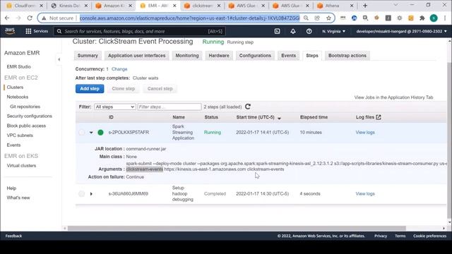 10. Implementing Real-Time Streaming with Amazon EMR and Spark Streaming смотреть онлайн