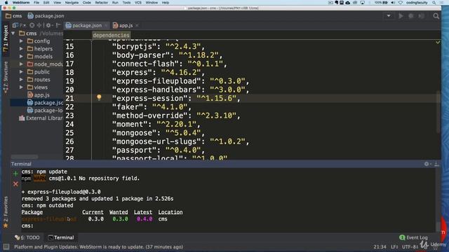 5 Connecting to MongoDB using an ODM Mongoose смотреть онлайн