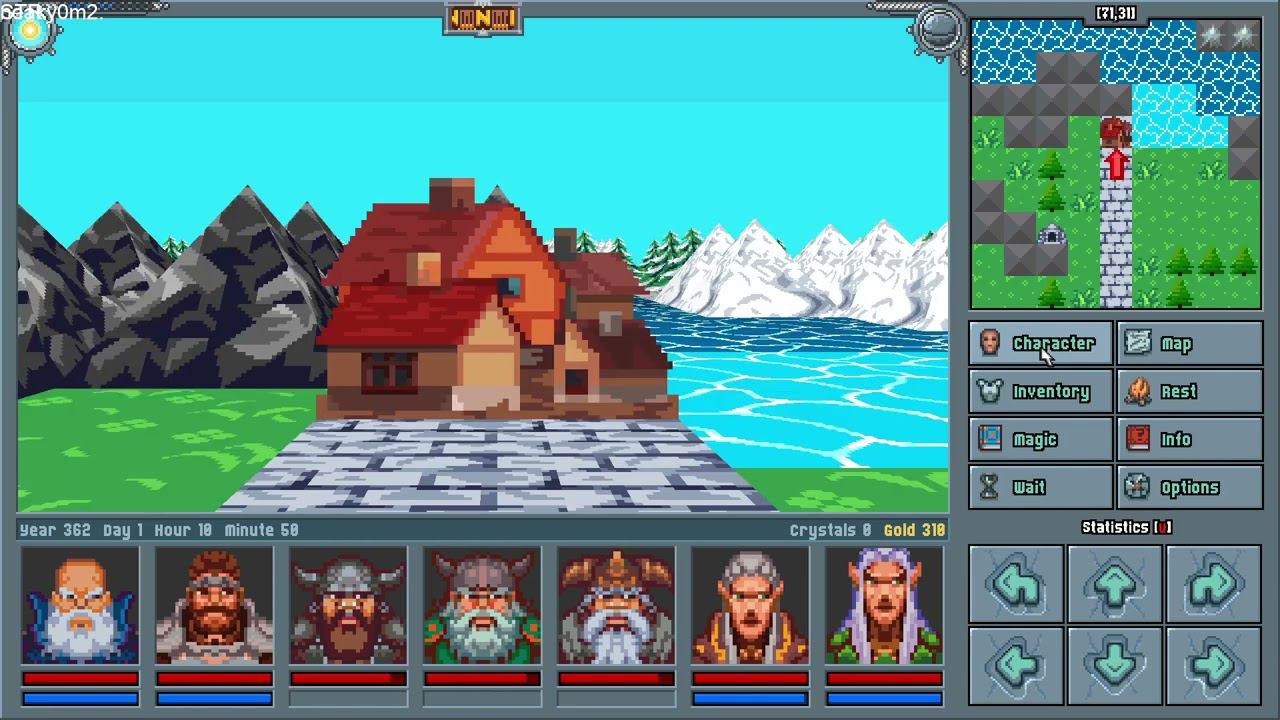 Legends of Amberland II: The Song of Trees. Часть 1. Создание партии и первые приключения.