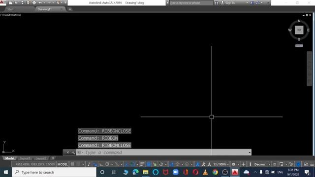 AutoCAD Tutorial How To Show And Hide Ribbon |How to show Ribbon смотреть онлайн