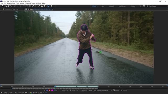 How to Use the Roto Brush 2.0 | Adobe After Effects Tutorial with C.M. de la Vega смотреть онлайн