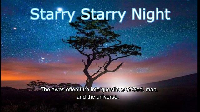 Starry Starry Night (Psalm 8:1-6) Mission Blessings смотреть онлайн