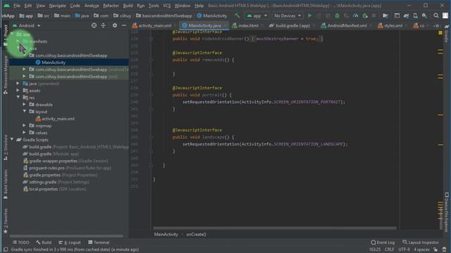Android HTML5 WebApp example + AdMob banner and interstitial ad integration without Cordova/Phonega смотреть онлайн