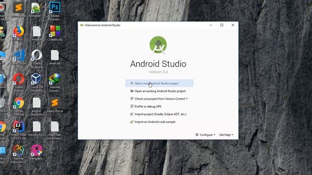 How to Install Android Studio 3.4 in Windows 10 смотреть онлайн