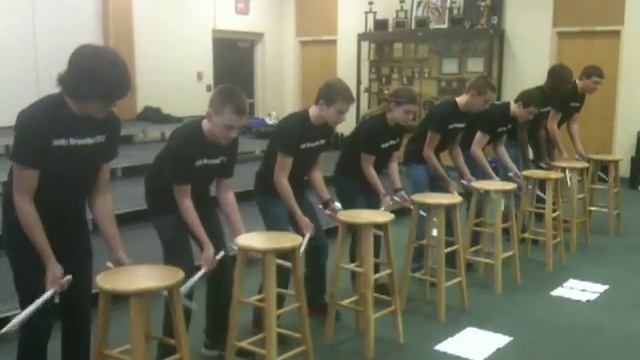Jenks Drumline playing "Stool Pigeon" by Julie Davila смотреть онлайн
