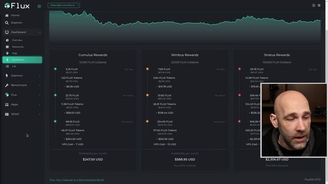 Calculating Flux Node Rewards смотреть онлайн
