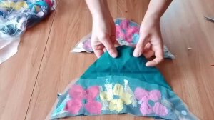 Органайзер для  ножниц и мелочей. Техника пицца