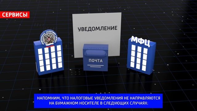 Налоговые уведомления можно получить в инспекции или МФЦ смотреть онлайн