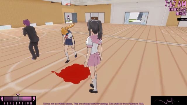 Мой "любимый" баг в Симуляторе Дурки ? [Yandere Simulator] #щитпост смотреть онлайн