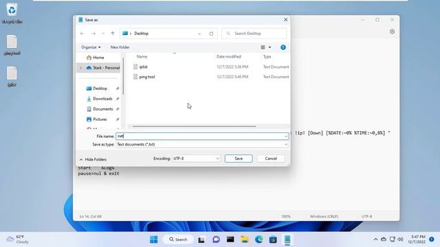 Ping from Text file and Save Log file смотреть онлайн