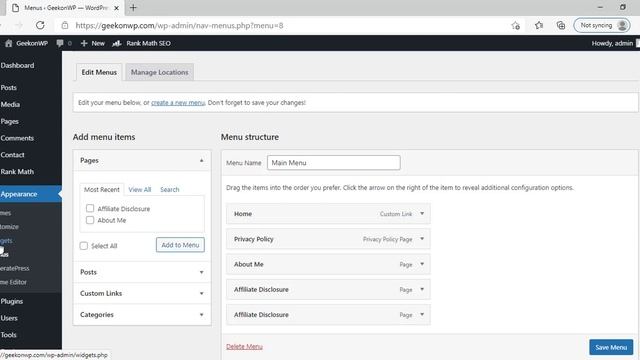 How To Customize WordPress Menu, Sidebar, Footer, Header смотреть онлайн