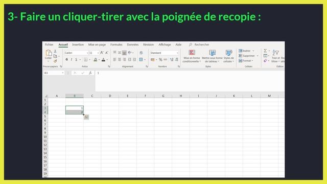 Comment faire une suite de nombre sur Excel смотреть онлайн