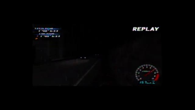 Initial D Street Stage (PSP) - Race - Nissan Skyline Vs. Sileighty