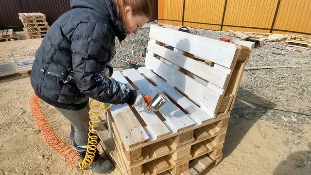 Мебель из поддонов | самый простой способ |