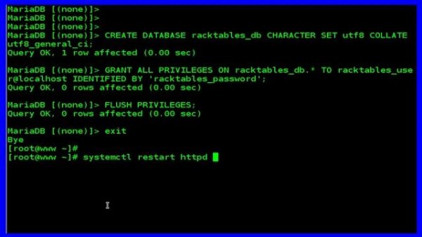 How To Install RackTables - A Datacenter and Server Room Asset Management on CentOS 7.3