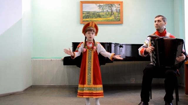 Валерия Макущенко"Жил у бабушки козел"шуточные припевки.Рук.Л.В.Тимошенко,конц.А.Н.Целик.