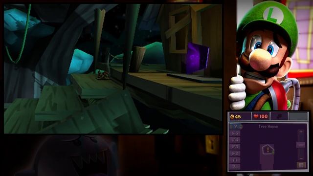 Harsh Possessor (vs Tree House Stairs) - Luigi's Mansion: Dark Moon #33 смотреть онлайн