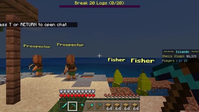 Minecraft Server Pixel Paradise - Island смотреть онлайн