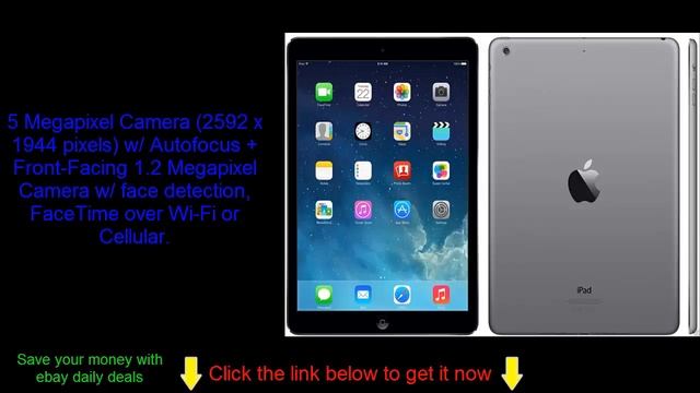 Apple iPad Air WiFi + 4G Unlocked 16GB 32GB 64GB 128GB All Major Carriers смотреть онлайн