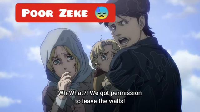 janitor embarrassed Zeke yeager [Attack on titan season 4 episode 15] смотреть онлайн