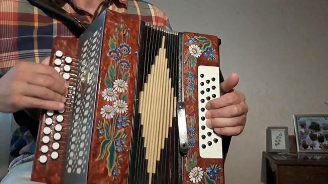 Проводы. Как родная меня мать провожала. Разбор на гармони. смотреть онлайн