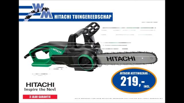 Hitachi tuingereedschap promotie aanbieding actie tot 31 augustus 2014 смотреть онлайн