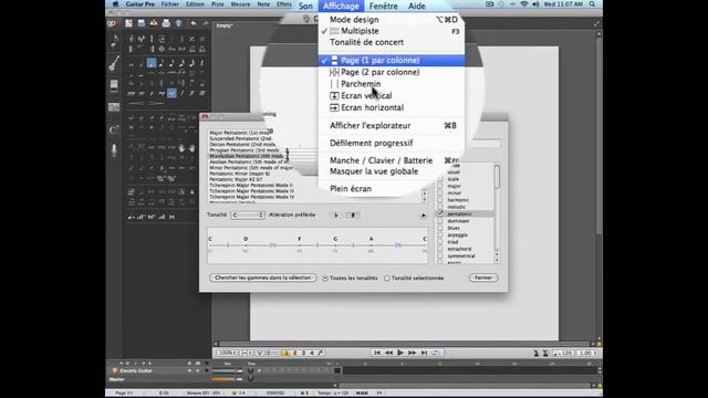 Chap. 5 - 2 Utiliser l'outil Générateur de gammes dans Guitar Pro 6 смотреть онлайн