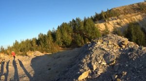 Башкирия: отработанный карьер Куль-Юрт-Тау. Там добывали золото и медь