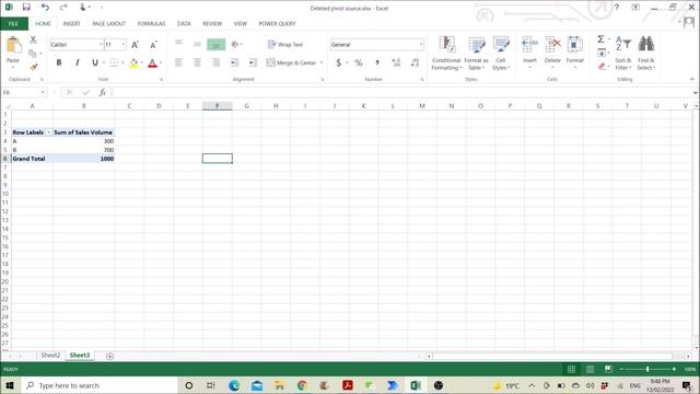 Quick video on how to RETRIEVE deleted/missing Pivot table’s source data in Excel смотреть онлайн