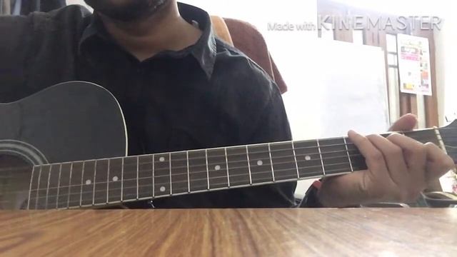Khairiyat song on Guitar with easy open chords - Em, D, C# смотреть онлайн