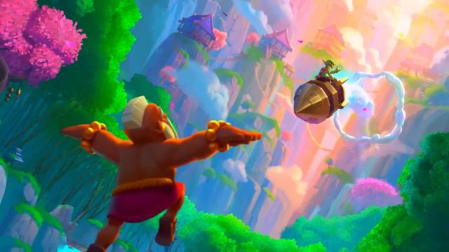 MONK TRAILER VS MINI PEKKA TRAILER смотреть онлайн