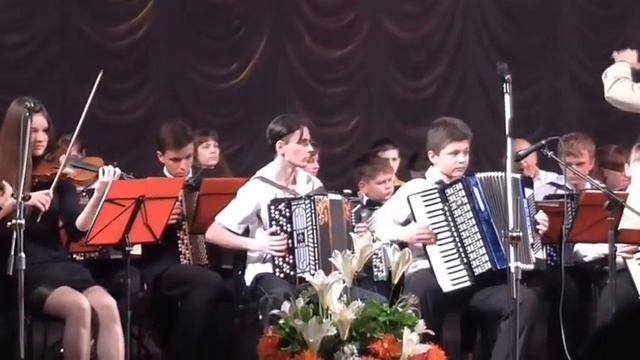 Зубков "Встреча" Оркестр ДМШ им. Римского-Корсакова смотреть онлайн