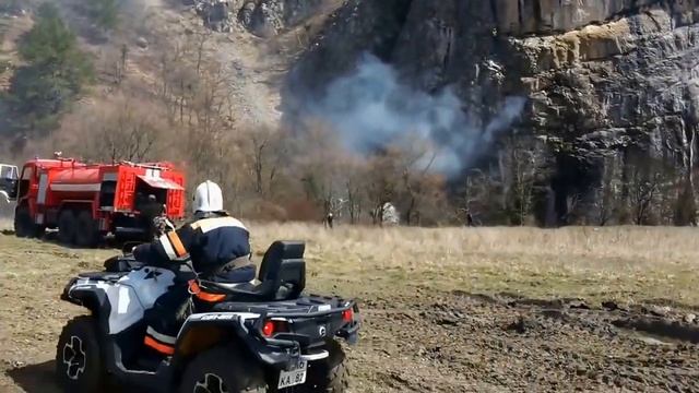 Крым,МЧС готовится к пожарам. смотреть онлайн