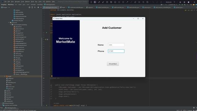 MarketMate Shop Management(Java | JavaFX | Scene Builder) смотреть онлайн
