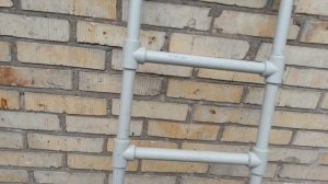 Пластиковая лестница из полипропиленовых труб своими руками.