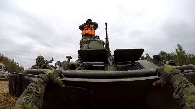11 Бой около точки Блицкрига, Бой за плато Рокот, Чиню БТР смотреть онлайн