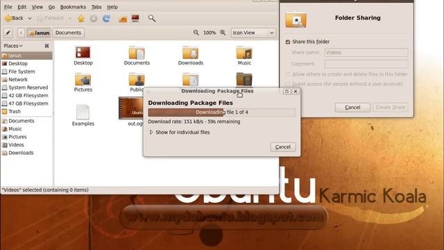 Install Samba Pada Ubuntu 9.10 смотреть онлайн