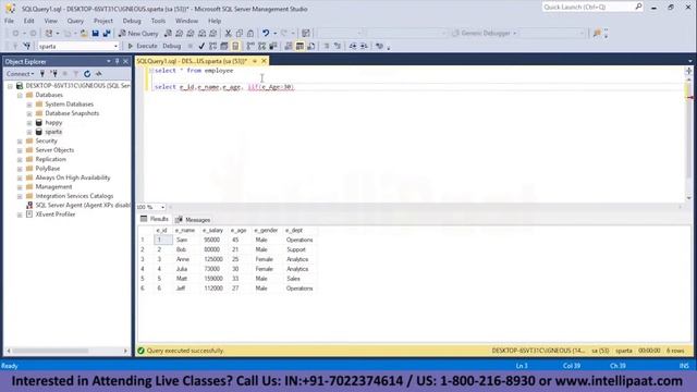 SQL Functions with Examples | SQL Functions | SQL Clause | Intellipaat смотреть онлайн