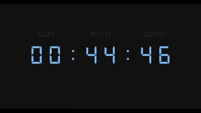 1 Hour 30 Minute Clock | Timer & Alarm