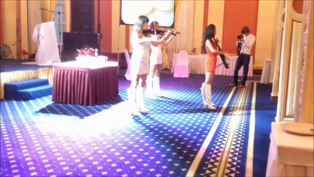 Свадьба Royal Holl, электро шоу DOLLS (скрипки и виолончель)