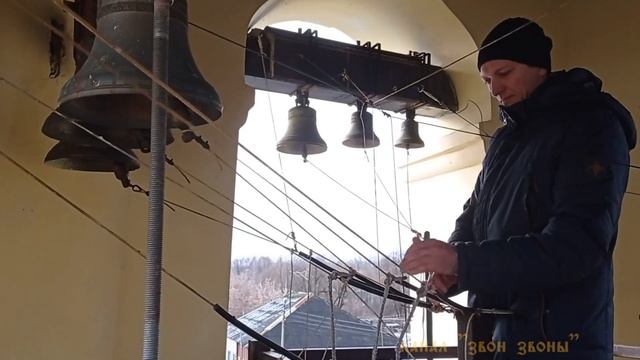 Сергей Родин колокольный звон в храме Казанской иконы Божией Матери, Тверь смотреть онлайн