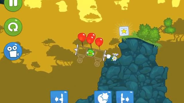 Bad Piggies - Lösung When Piggies fly 3-16 Teil 2/3 смотреть онлайн