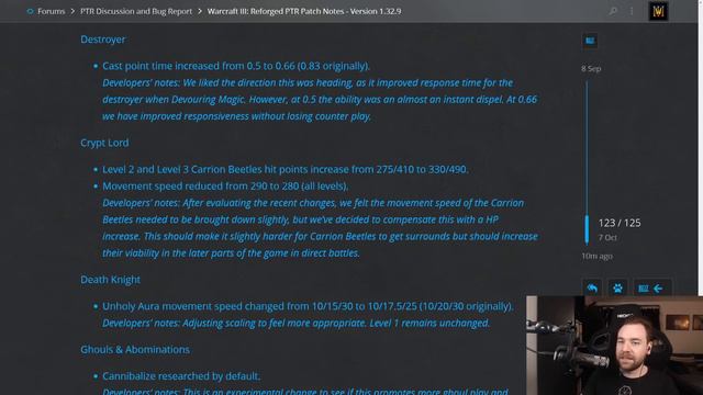 HUGE PTR 1.32.9 UPDATE | CLAP NERF, Gargoyle mechanics, Human Tier 1 BUFF and more! смотреть онлайн